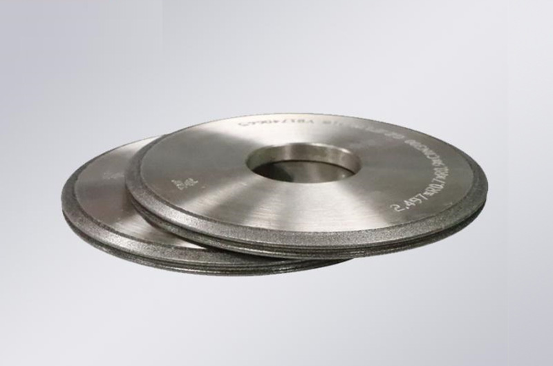 Electroplated wave edge milling cutter grinding wheel